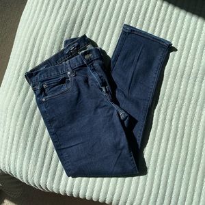 Men’s Lucky Brand dark wash jeans 410 athletic slim